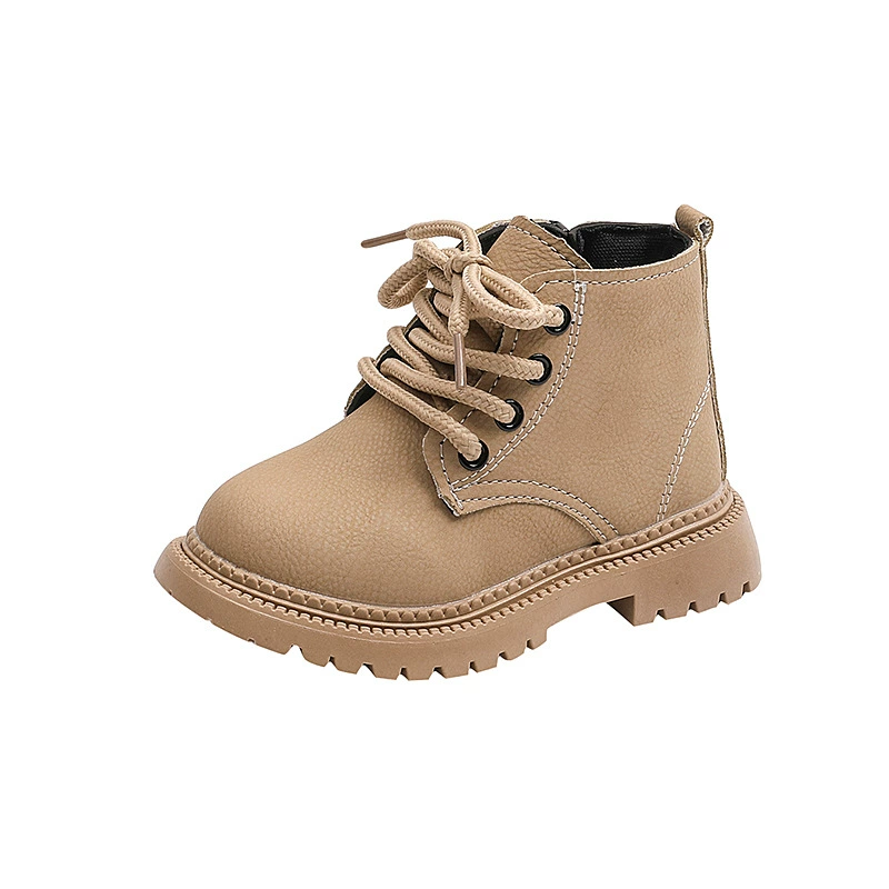Martens, children's fashionable low boots English style for boys, autumn, 1-6 years, British style, soft sole
