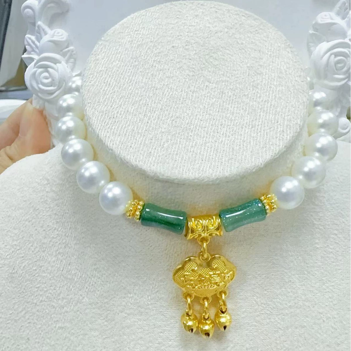 Аксессуары для домашних животных Жемчужное ожерелье Регулируемое кошачье ожерелье собачье ожерелье