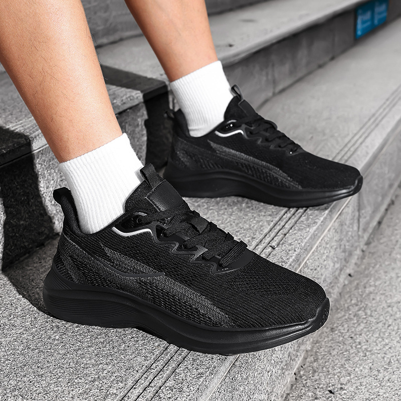Extra Large Size 50 Summer Sneakers Men's Breathable Fly-woven Mesh Casual Running Shoes_vogvips.com