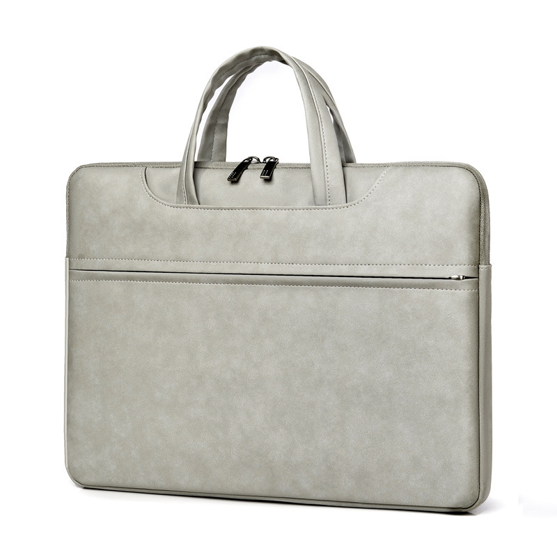 Wear-resistant Leather Laptop Bag Women's Tablet iPad Protective Bag PU Leather Laptop Inner Bag Lightweight Shoulder Bag Wear-resistant Leather Laptop Bag Women's Tablet iPad Protective Bag PU Leather Laptop Inner Bag Lightweight Shoulder Bag