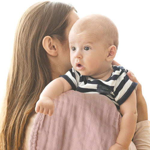Muslin six-layer gauze baby burp towel newborn anti-vomiting milk towel pure cotton shoulder pad baby bib bib