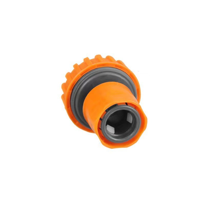 Factory supply orange 1 inch pipe quick connector water fast pipe quick connector wholesale garden garden pipe connector 
