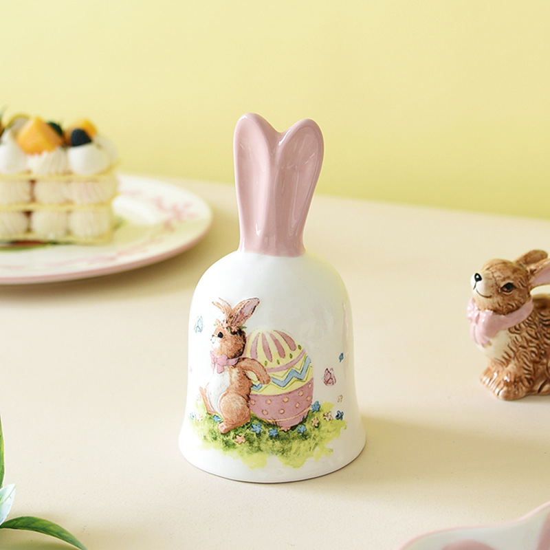 Pascua Nórdica comida guillones encantadores creativos dibujos animados de alto valor decorativo de mesa guillones de cerámica guillones