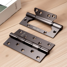 跨境不锈钢子母开平合页4寸5寸免开槽木门房门静音加厚轴承合页