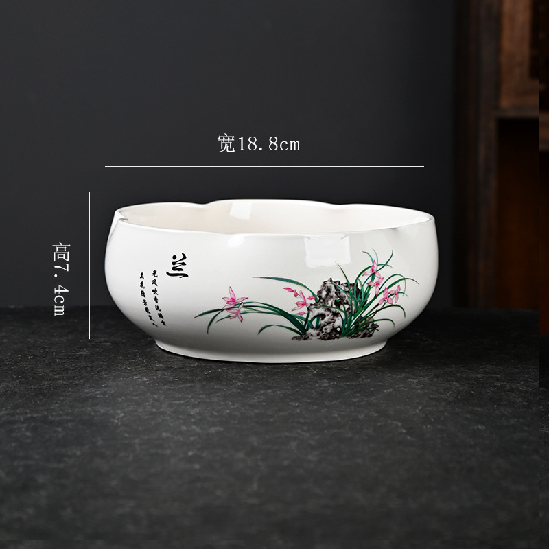 Cuenco de nenúfares, flores de cobre, macetas especiales con paletas, utensilios hidropónicos de cerámica, macetas grandes para el hogar, liquidación al por mayor