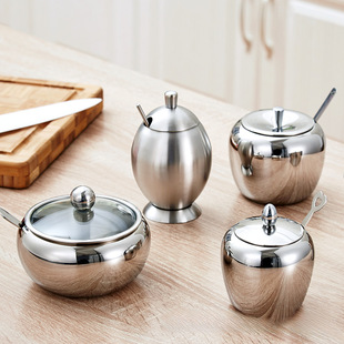 304 stainless steel seasoning tank seasoning tank salt sugar tank kitchen applied supplies seasoning box