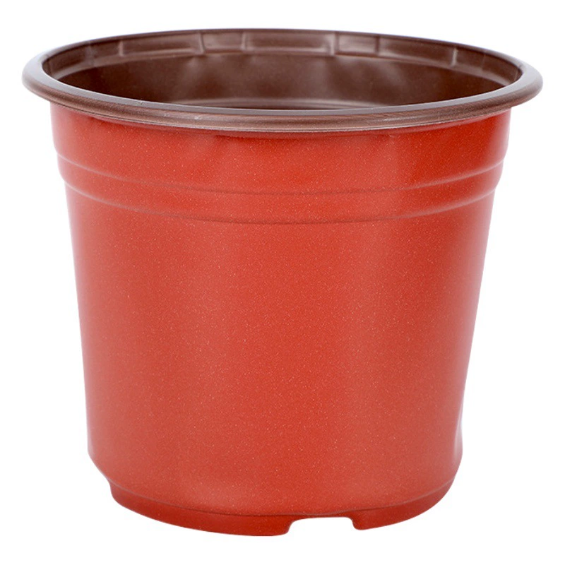 Утолщенный двухцветный горшок мягкий пластиковый горшок для рассады пластиковый цветочный горшок гибкий материал хороший горшок для садоводства горшок