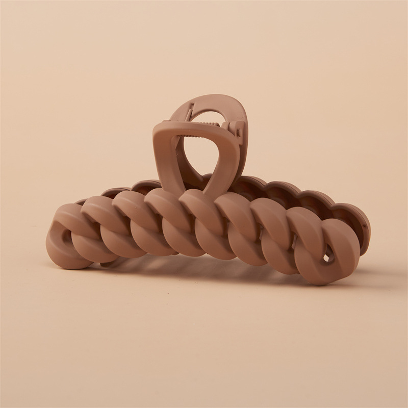 Matte, brown
