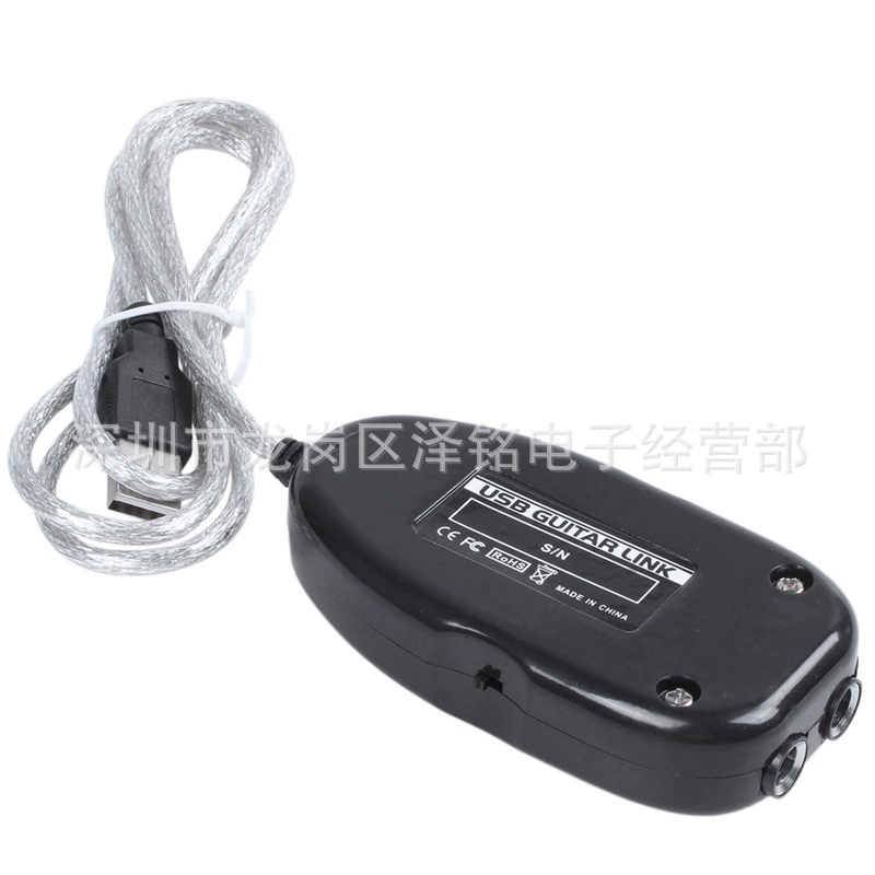 USB гитарная линия гитарные эффекты аудио кабель USB запись гитары соединение кабель USB гитары