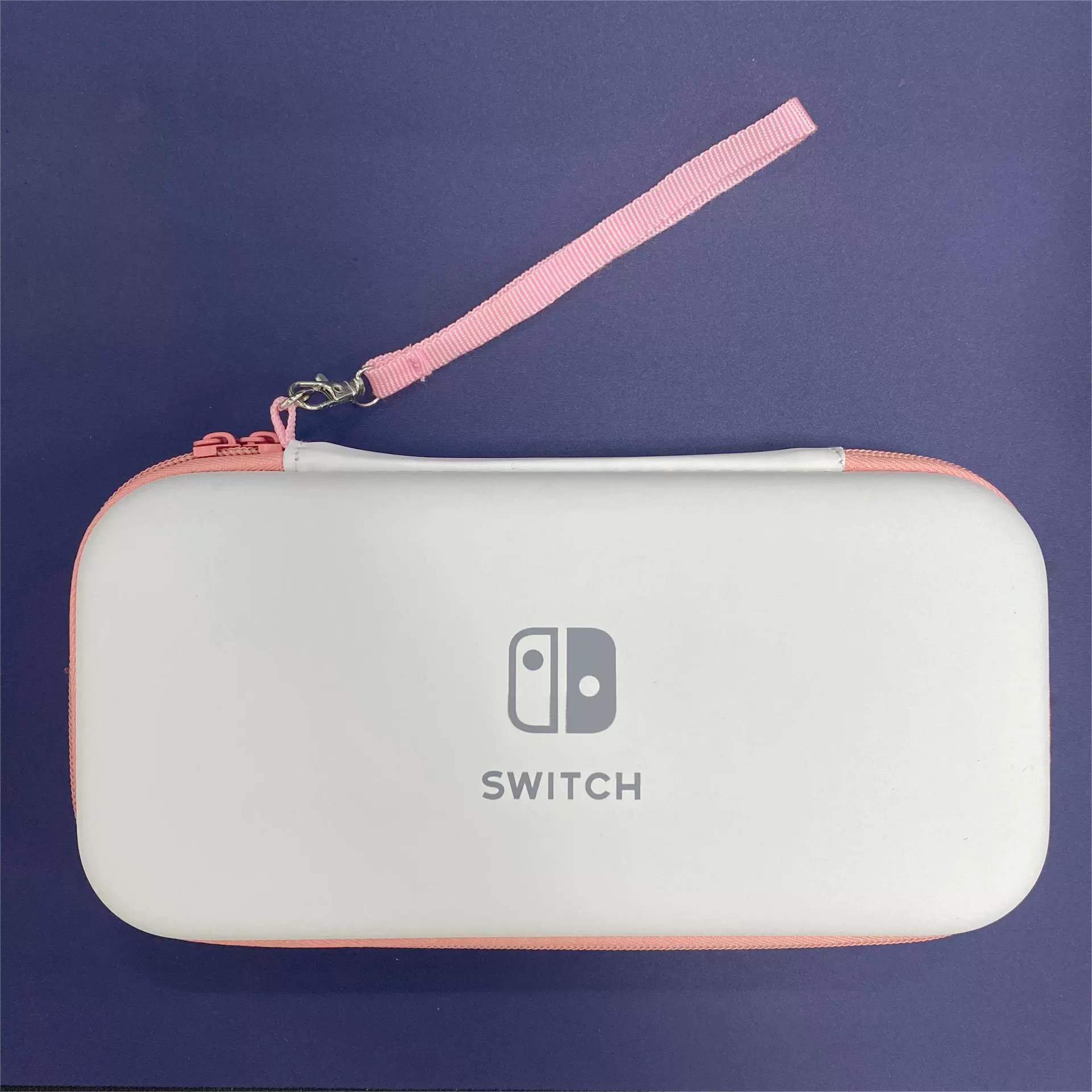 Защитный чехол (Nintendo Switch Lite) TPU резиновая жесткая оболочка, встроенная ручка, Фуксия/Черный/Зелёный