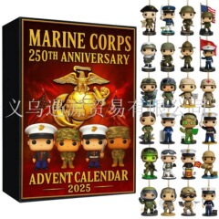 新品Advent Calendar 2025海军陆战队 250 周年纪念降临节日历