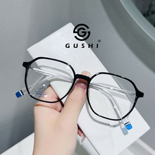 8313直播新款板材眼镜架防蓝光眼镜可配近视镜框素颜时尚平光镜女