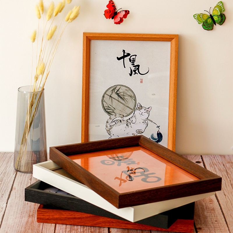 Beveled Edge Simple Photo Frame European Style Photo Studio Hanging and Dual-Purpose Literary Simple Beveled Edge Horizontal and Vertical Photo Frame Desktop Beveled Edge Simple Photo Frame European Style Photo Studio Hanging and Dual-Purpose Literary Simple Beveled Edge Horizontal and Vertical Photo Frame Desktop