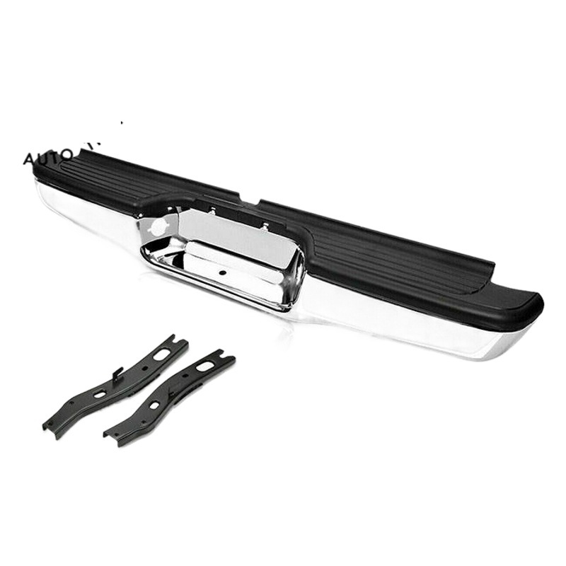 Adecuado para Toyota TACOMA parachoques trasero 95-04 TACOMA puerta trasera pedal de galvanoplastia parachoques trasero