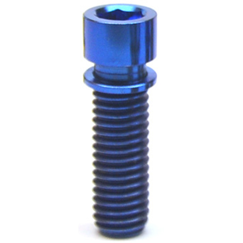 Mango de aleación de titanio tornillo de color adecuado para BMX bicicleta mango ciclismo piezas de bicicleta m8x25