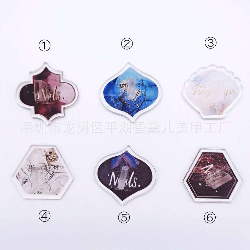 Popular ins style nail acrylic practice stand display base nail holder nail pad holder new nail tools