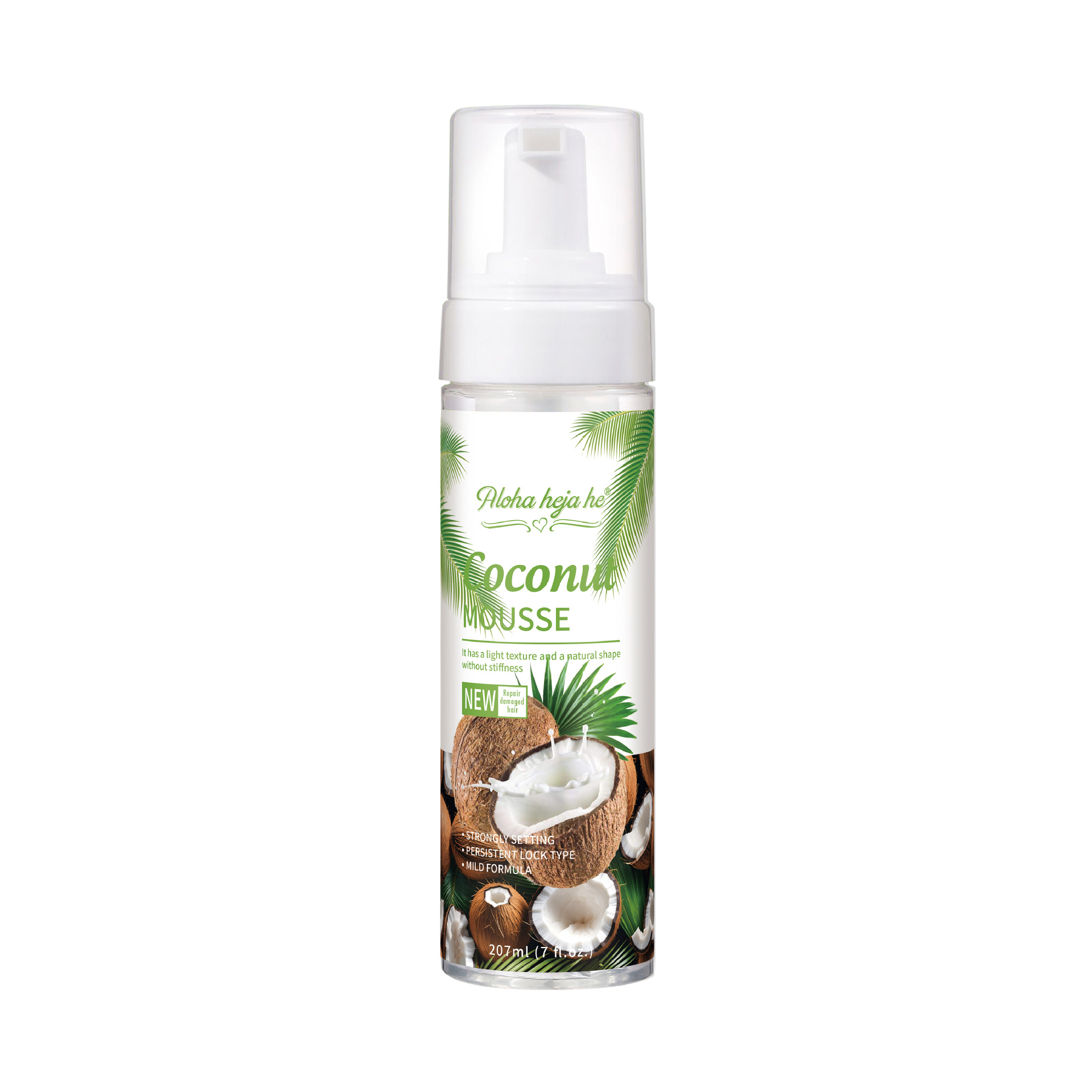 Coco transfronterizo modelado mousse espuma de oliva cera para el cabello rizado modelado cabello esponjoso espuma de cera mousse al por mayor