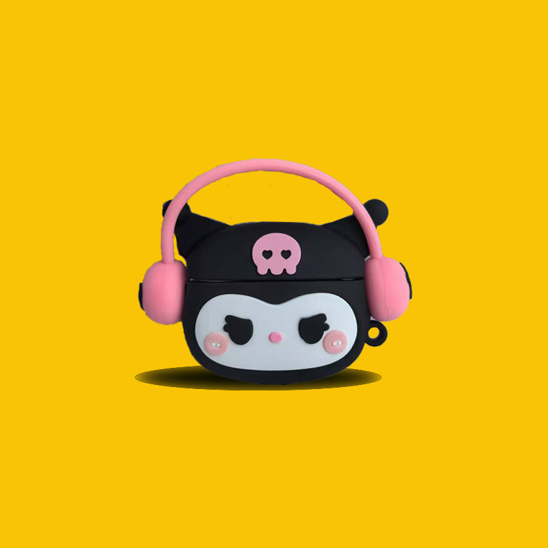 新しいイヤホンケースは、Apple airpods 4イヤホンケースに適しています。漫画のような可愛くてワイヤレスなBluetoothイヤホンケースです。|undefined