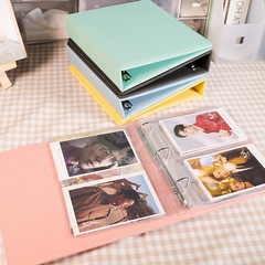 a5 Gypsophila star chasing card album loose-leaf inner page three-inch 4-inch small card 6-inch postcard A4 girls card storage book