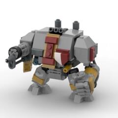 国境を越えたホットセール MOC ウォーハンマー 40K ロボット グレー ライダー アベンジャー レゴ DIY ボーイズ組み立てセットと互換性あり