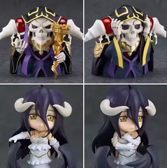 Q版の粘土の人のOverlordは死者の王骨王雅児の貝徳が顔を変えることができます。