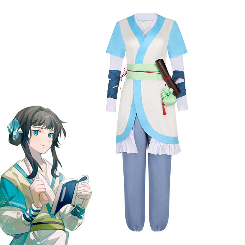 罗小黑战记cos服蓝溪镇清凝仙子cosplay动漫角色扮演服装古风汉服|undefined