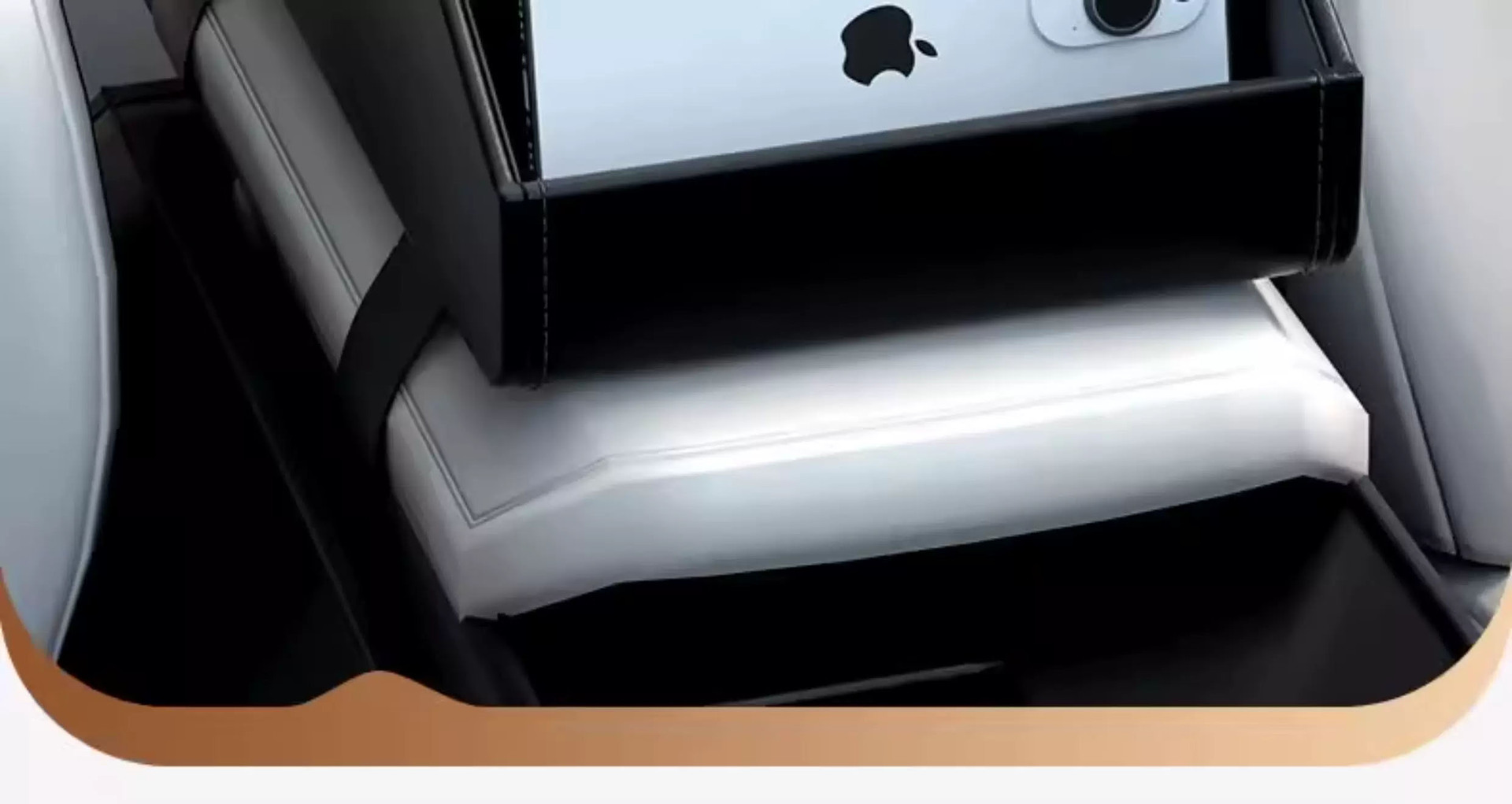 Cross-Border Car Armrest Box Heightening Pad, Multifunctional Storage Box with Cup Holder, Mobile Phone Storage Box, Leather Storage Box