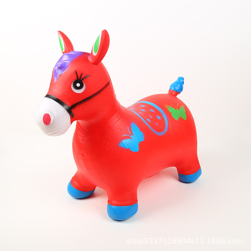 Painted toy for jumping