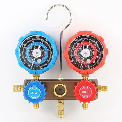 Manometr Refrigerant Pressure Meter Refrigerant Double