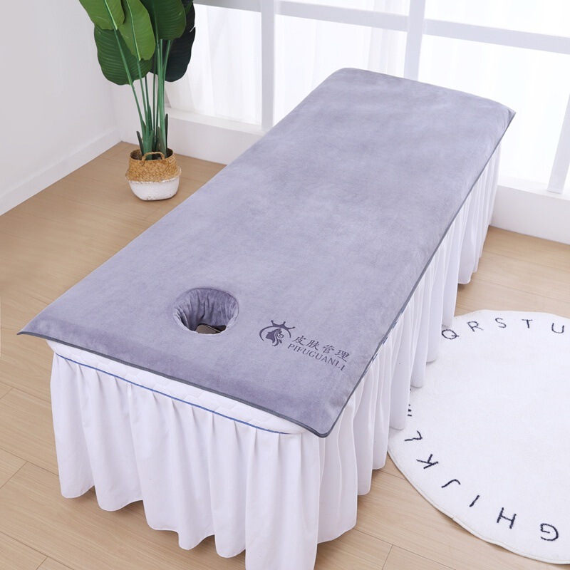 Beauty Salon Special Turban, Skin Management Towel, Pillow Cover, Bed Towel, Bath Towel, Bath Skirt, Embroidered Logo