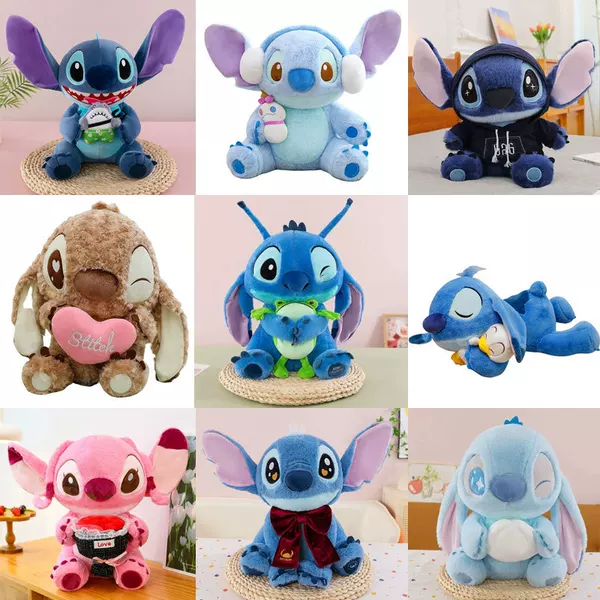Cross-Border Stitch Plush Toy Duck Stitch Pillow Doll Children's Rag Doll Birthday Gift for Women