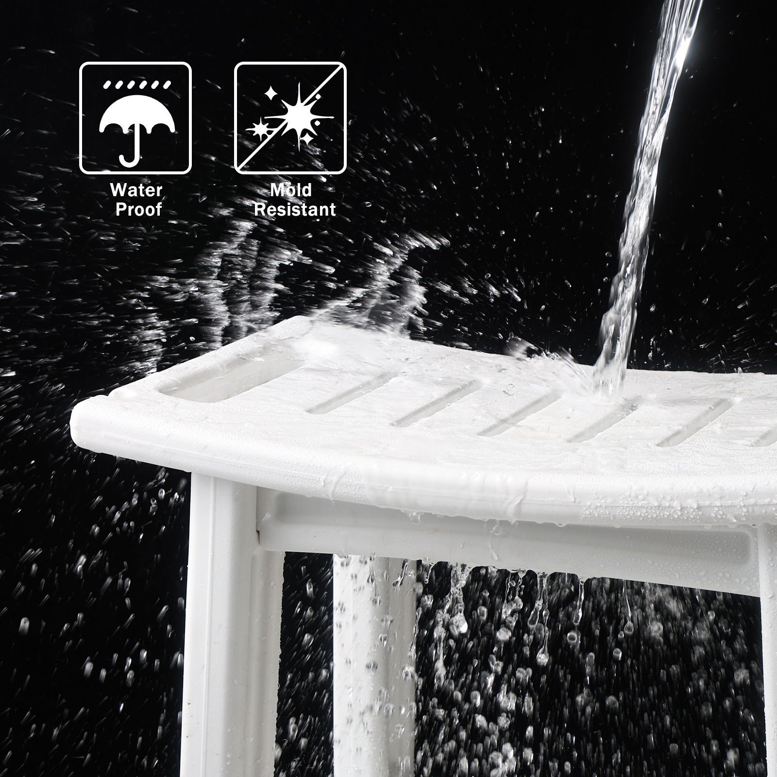 Banquetes de baño banquetes de baño banquetes de baño banquetes anti-deslizantes banquetes de almacenamiento banquetes de doble capa banquetes bajos