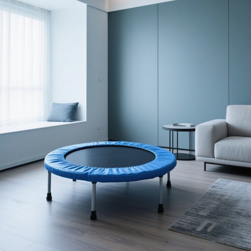 199.8cm Trampoline Elastic Fabric Large Jumping Mat Bungee Trampoline in Stock High Elasticity for Home Use