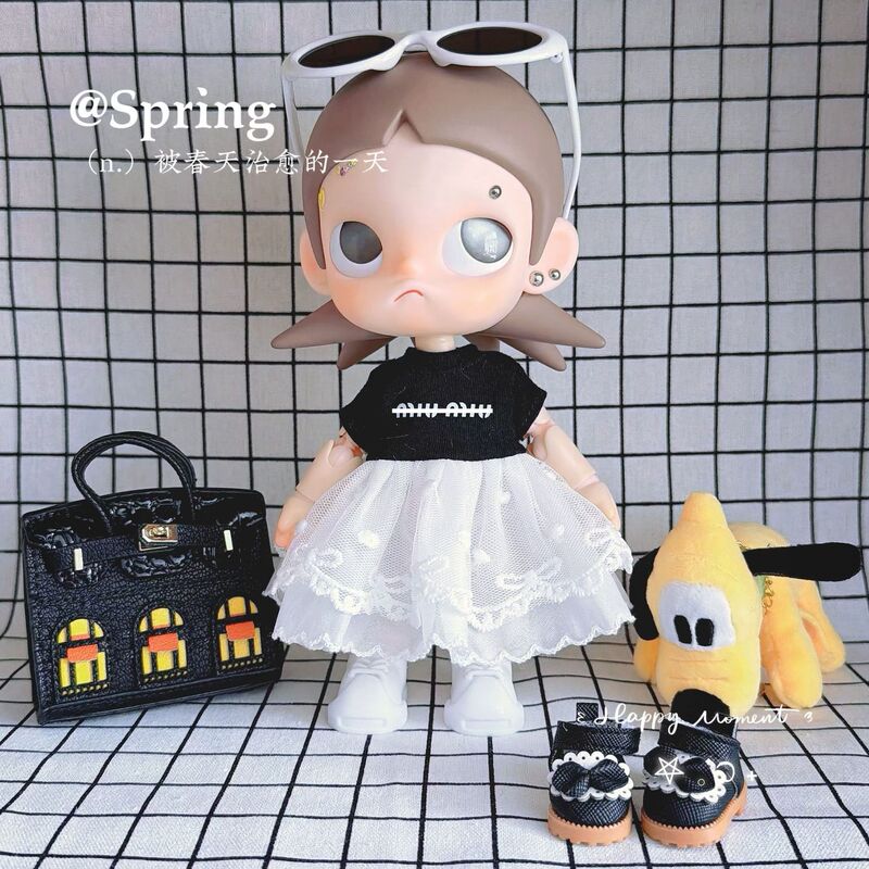 Only Doll Clothes/Zsiga Cool Sweet Miu Style Gauze Skirt Movable Doll Clothes Cute Style Dress-Up Outfit Only Doll Clothes/Zsiga Cool Sweet Miu Style Gauze Skirt Movable Doll Clothes Cute Style Dress-Up Outfit