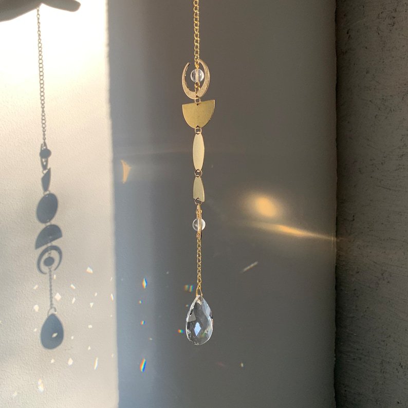 Atrapasol de cristal para decoración del hogar y ventanas_voghion.com