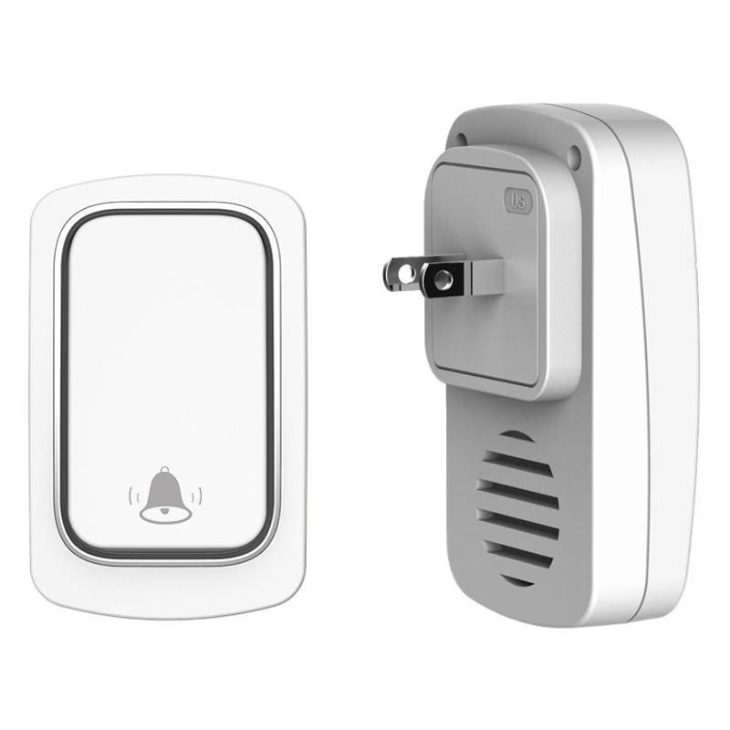 Venta al por mayor de fábrica Nuevo Hogar timbre inalámbrico autogenerador remoto de gran volumen llamador de edad avanzada impermeable sin batería