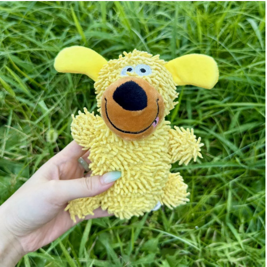 Mop fine velvet dog·yellow