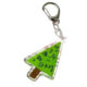 Shopkeeper recommend Explosions High Color Value Text Inspirational Pendant Blessing Acrylic Keychain Student Gift Decoration