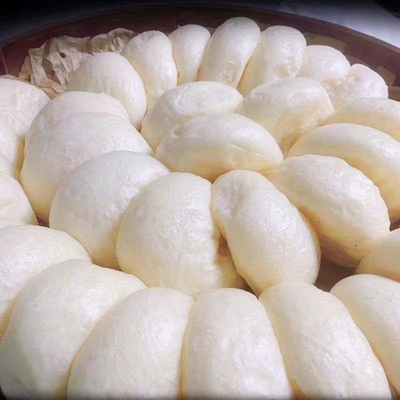 Authentic Longyou-Style Fermented Rice Wine Steamed Buns, Super Soft and Nutritious Traditional Air-Steamed Bun Specialty for Students' Breakfast