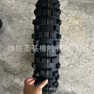 Factory Wholesale Sales of Off-Road Motorcycle Tires, Anti-Slip and Wear-Resistant, 120/90-18, Yellow Line a Pattern