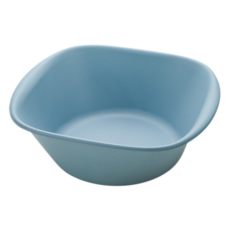 Factory Wholesale Plastic Washbasin Simple Square Home Daily Dormitory Deepening Wash Vegetable Basin LOGO