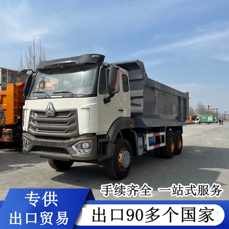 Used Eight-Wheel Shaanqi Delong Dump Truck, Export Model 6X4, Earthmoving Truck, National Standard Three, Emission Standard Two, Engineering Dump Truck