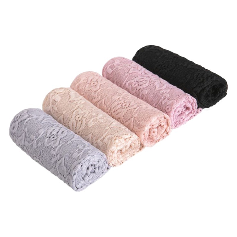 Lace long sun protection oversleeve women's summer hand protection arm cover Ice Silk driving cool sun protection UV protection
