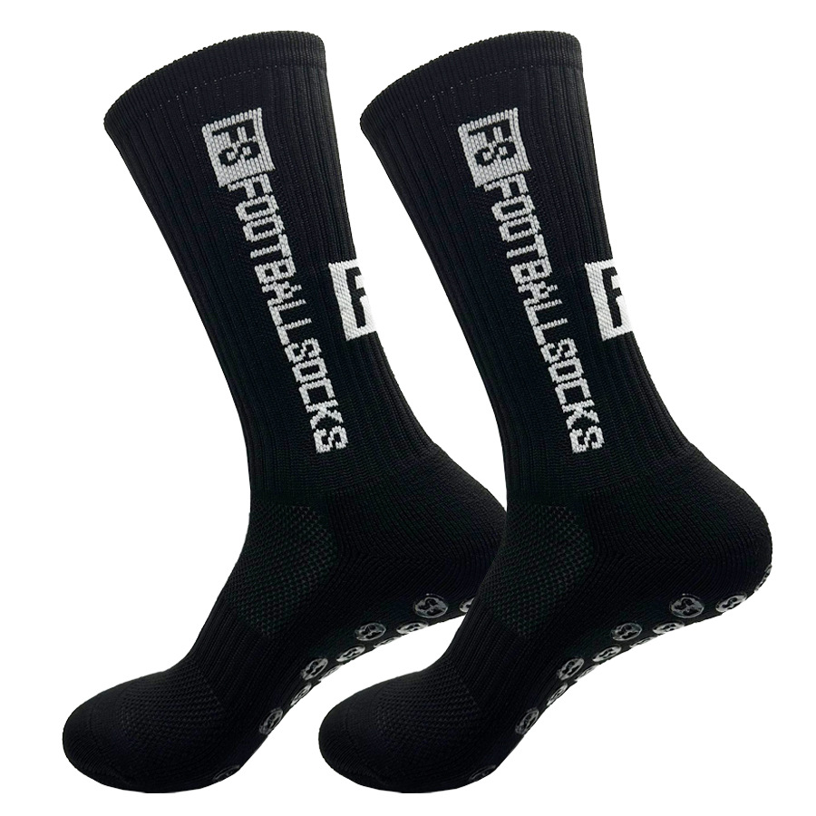 FS cross-border hot new football Socks Calcetines deportivos para hombres y mujeres calcetines de media pantorrilla toalla inferior silicona antideslizante calcetines de baloncesto transpirables