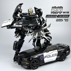 Transformation Toy Movie Version XP15 Alloy Version Roadblock MPM05 Transformation Police Car Car Robot Children's Boy