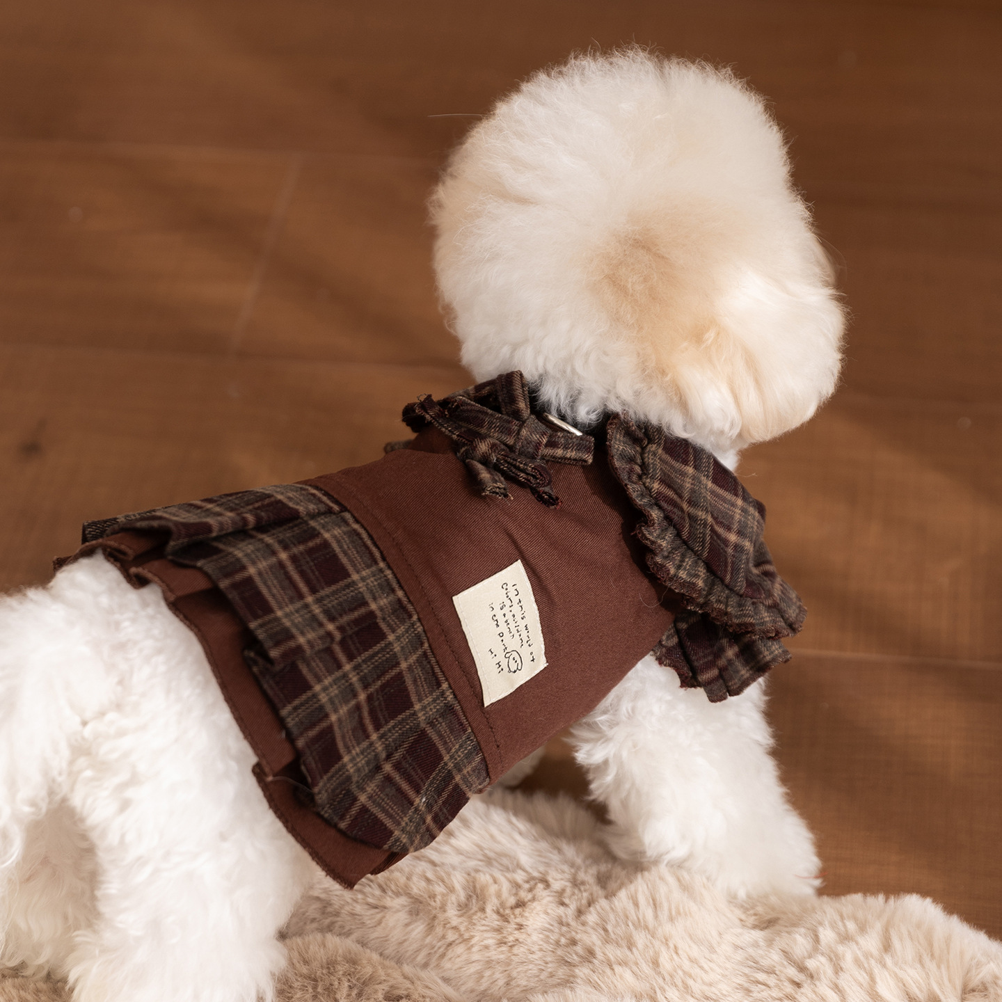 Otoño y invierno Meilade pareja de tela delgada nuevo vestido chaqueta perro gato ropa de mascota al por mayor