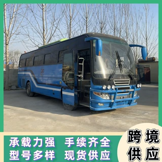 跨境再制造宇通55座单位通勤客车 右舵前置发动机二手大巴车中巴