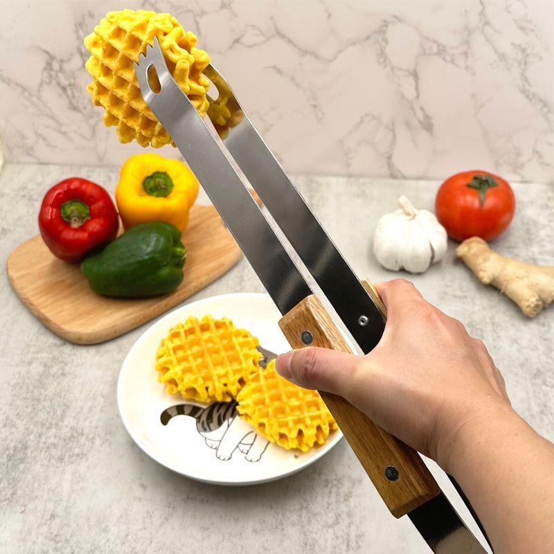 木製ハンドルグリル、リバーウッドバーベキューツール、メーカー直販BBQツール、クロスボーダー屋外人気モデル|undefined