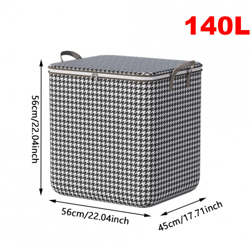 100L Dirty Clothes Bag Box Foldable Laundry Hamper Basket