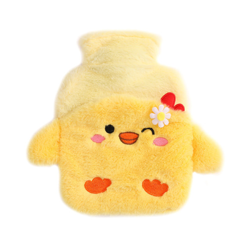 Cartoon water-filled hot water bag, high temperature resistant, thickened, explosion-proof hand warmer, baby warm water bag, odor-free warm water bag for girls